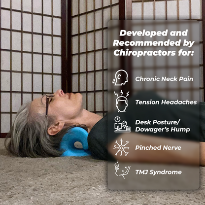 Premium Cervical Traction Device - Neck Pain Relief System