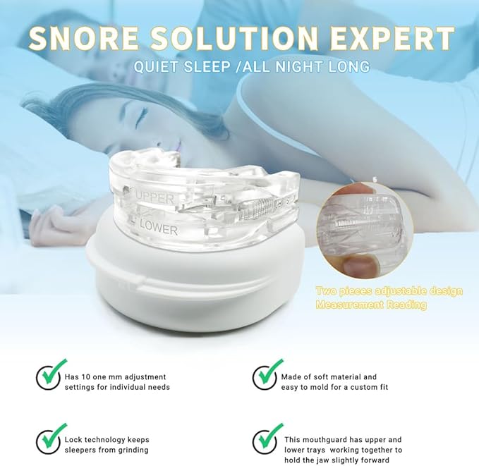 Premium Anti-Snoring Mouthpiece - Superior Sleep Support