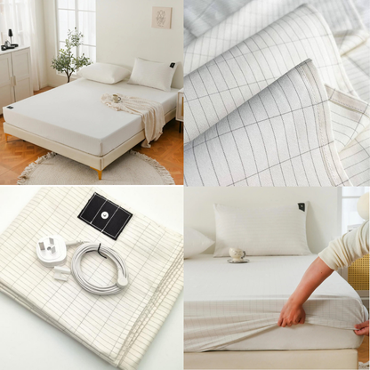 Premium Grounding Bedsheet - Therapeutic Comfort Support