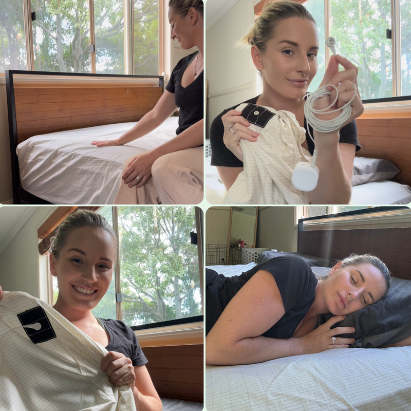 Premium Grounding Bedsheet - Therapeutic Comfort Support