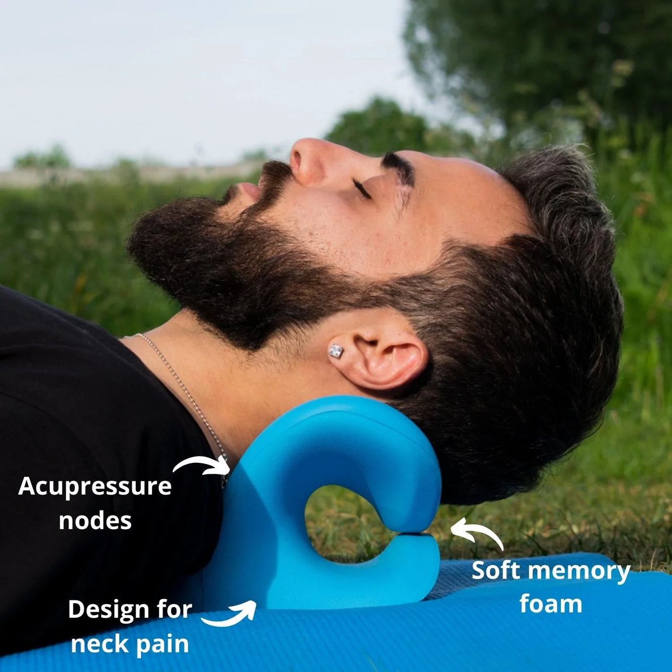 Premium Cervical Traction Device - Neck Pain Relief System