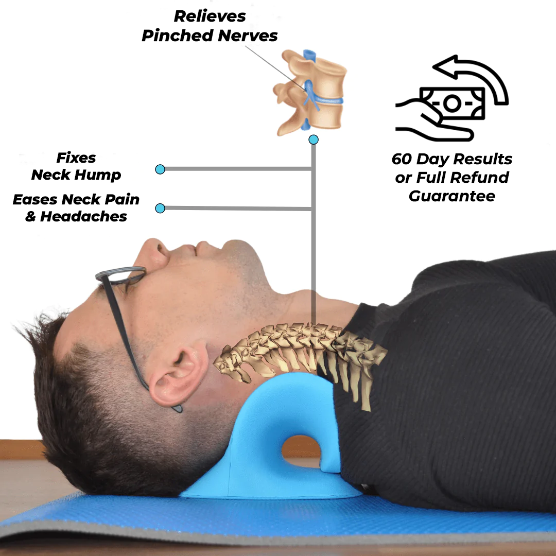 Premium Cervical Traction Device - Neck Pain Relief System