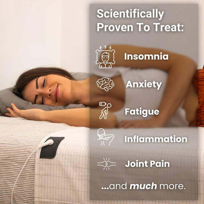 Premium Grounding Bedsheet - Therapeutic Comfort Support