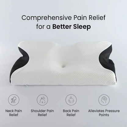 Premium Cervical Relief Pillow - Neck Support & Sleep Comfort